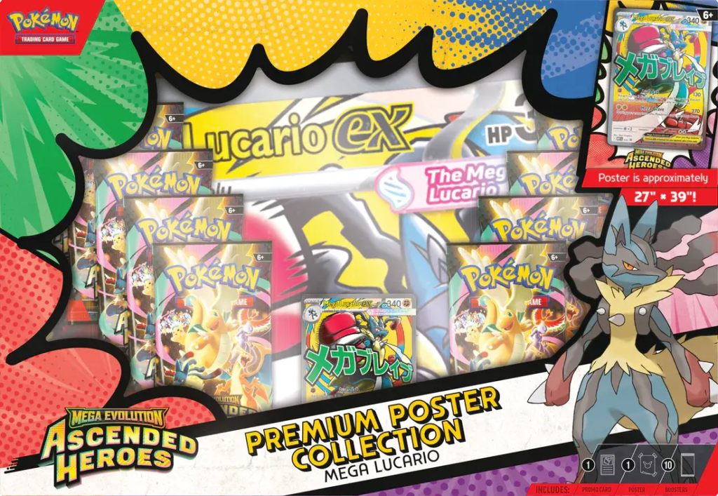 Ascended Heroes Premium Poster Collection - Nexpoke