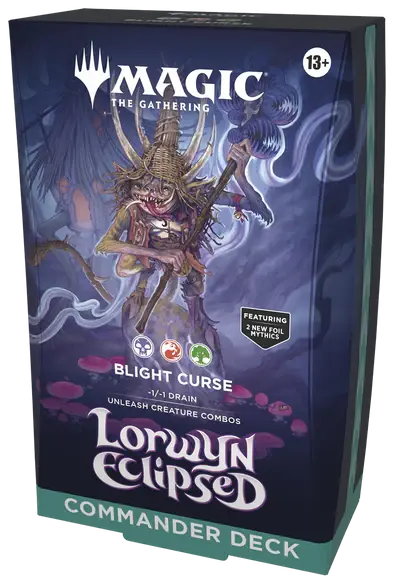 MTG - Lorwyn Eclipsed - Commander Deck - Blight Curse - Nexpoke