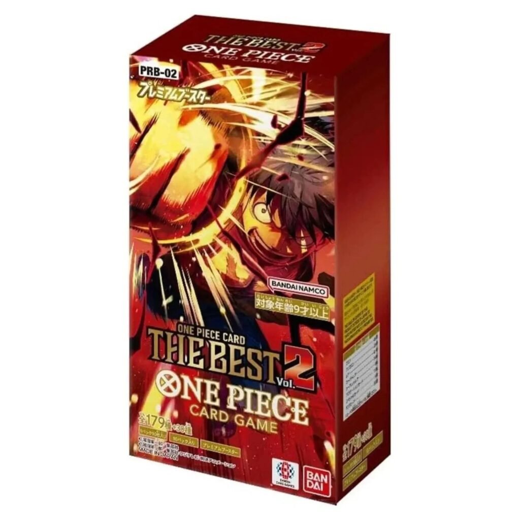 One Piece Card Game PRB-02 Premium Booster THE BEST Vol.2 Japanese Booster Box - Nexpoke