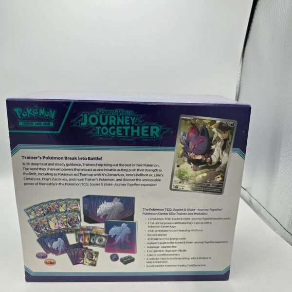 Pokemon Center Scarlet and Violet Journey Together Elite Trainer Box ETB - Nexpoke