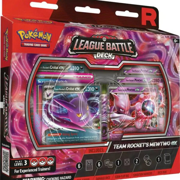 Pokemon League Battle Deck Team Rocket’s Mewtwo ex - Nexpoke