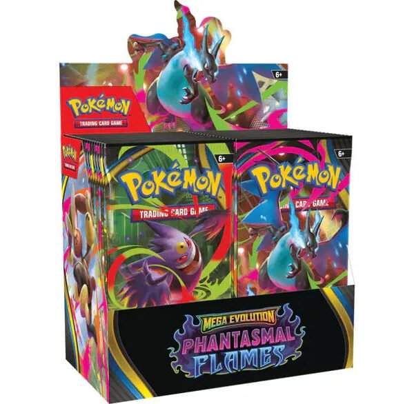 Pokemon Mega Evolution Phantasmal Flames Booster Box - Nexpoke