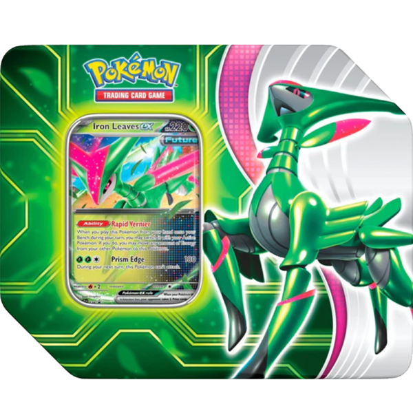 Pokemon Paradox Clash Tin Iron Leaves EX - Nexpoke