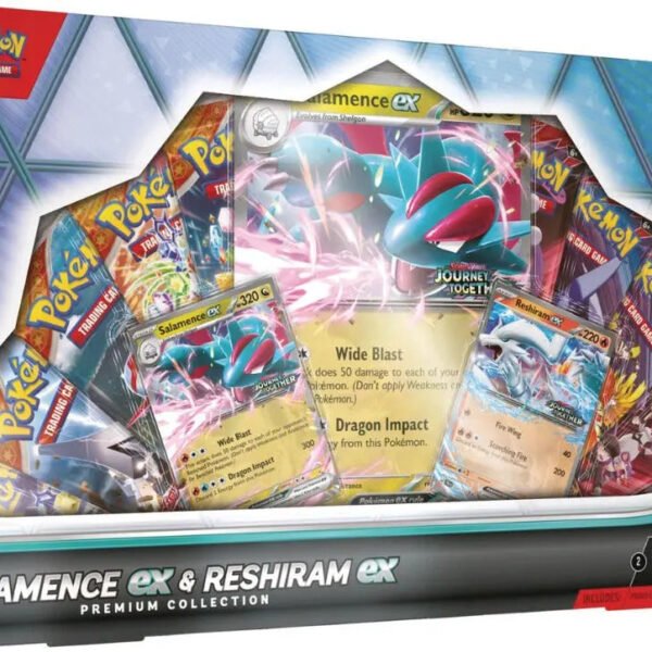 Pokemon Salamence EX & Reshiram EX Premium Collection - Nexpoke