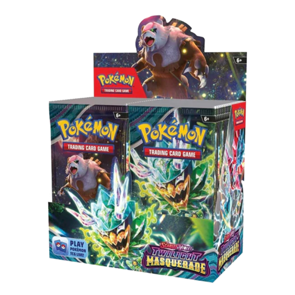 Pokemon Scarlet And Violet Twilight Masquerade Booster Box - Nexpoke