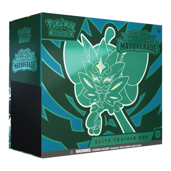 Pokemon Scarlet And Violet Twilight Masquerade Elite Trainer Box ETB - Nexpoke