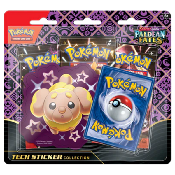 Pokemon Scarlet & Violet Paldean Fates Tech Sticker Collection Fidough - Nexpoke