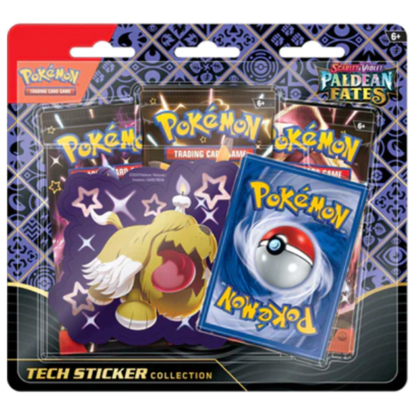Pokemon Scarlet & Violet Paldean Fates Tech Sticker Collection Greavard - Nexpoke