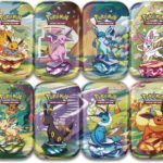Pokemon Scarlet & Violet Prismatic Evolutions Mini Tin ( 1 Tin Picked at Random) - Nexpoke