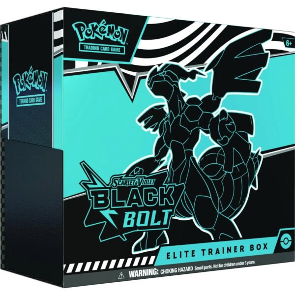 Pokemon Scarlet and Violet Black Bolt Elite Trainer Box ETB - Nexpoke