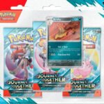 Pokemon Scarlet and Violet Journey Together 3 Pack Blister Scrafty - Nexpoke