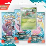 Pokemon Scarlet and Violet Journey Together 3 Pack Blister Yanmega - Nexpoke