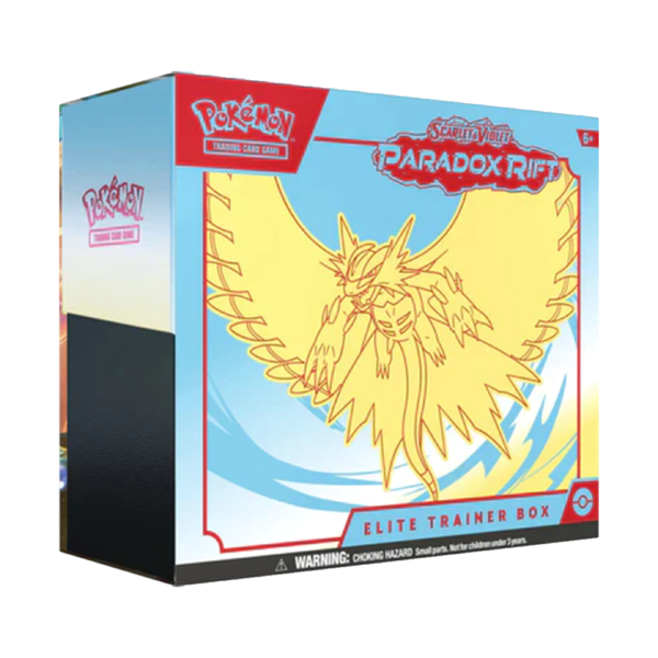 Pokemon Scarlet and Violet Paradox Rift Elite Trainer Box Roaring Moon - Nexpoke