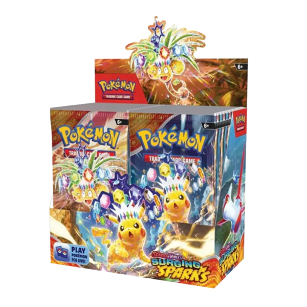 Pokemon Scarlet and Violet Surging Sparks Booster Box - Nexpoke