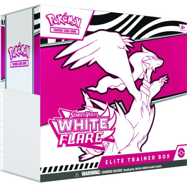 Pokemon Scarlet and Violet White Flare Elite Trainer Box ETB - Nexpoke