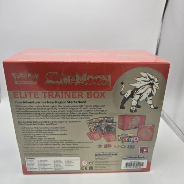 Pokemon Sun & Moon Base Elite Trainer Box ETB Factory Sealed - Nexpoke